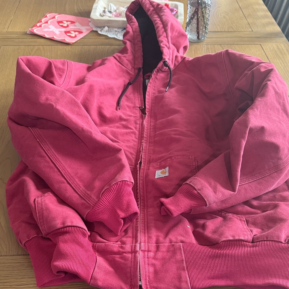 Carhartt Women's Raspberry Hooded Utility Jacket